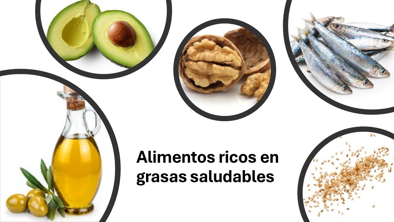 Alimentos ricos en grasas saludables